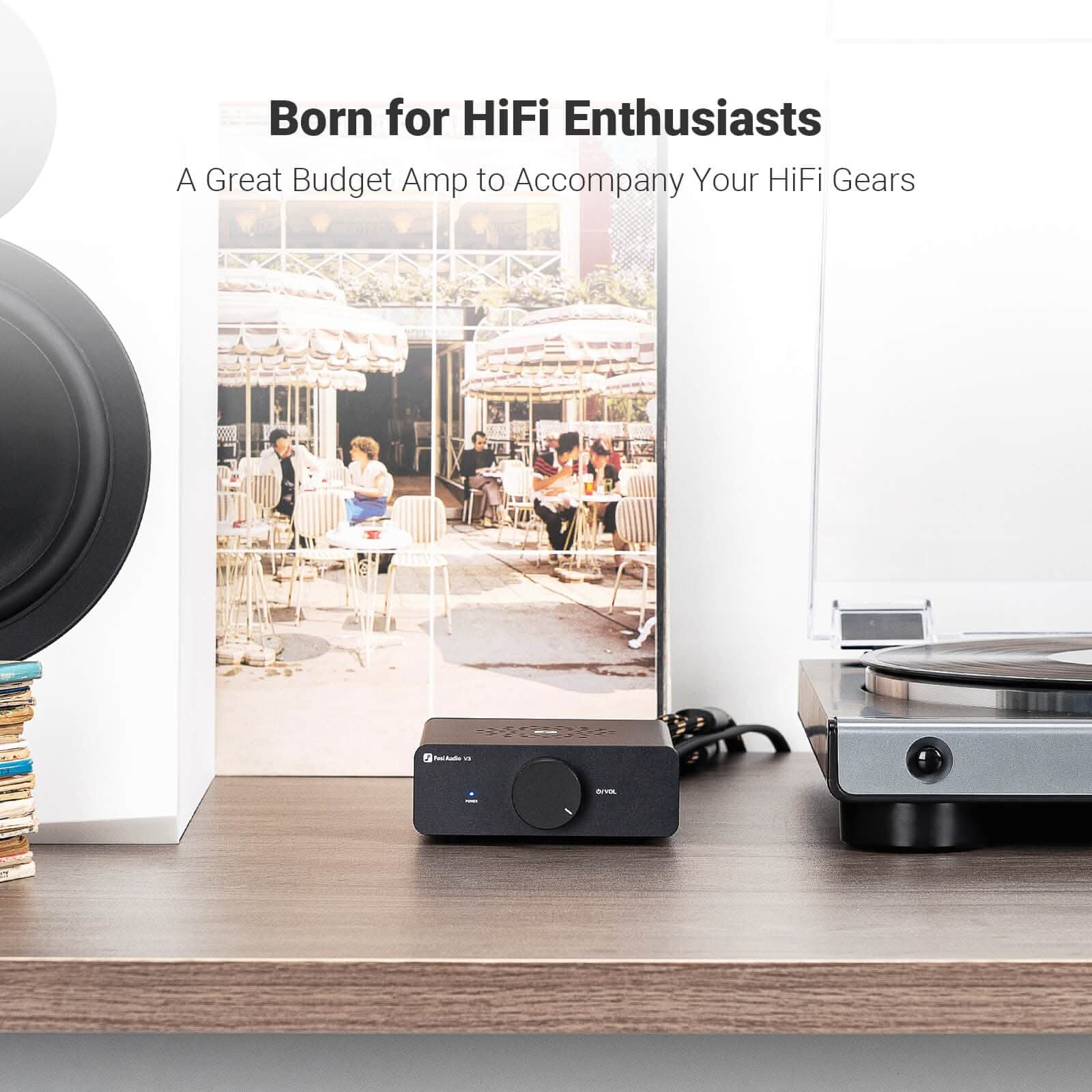 Fosi Audio V3 Mini Stereo Amplifier - Image 6