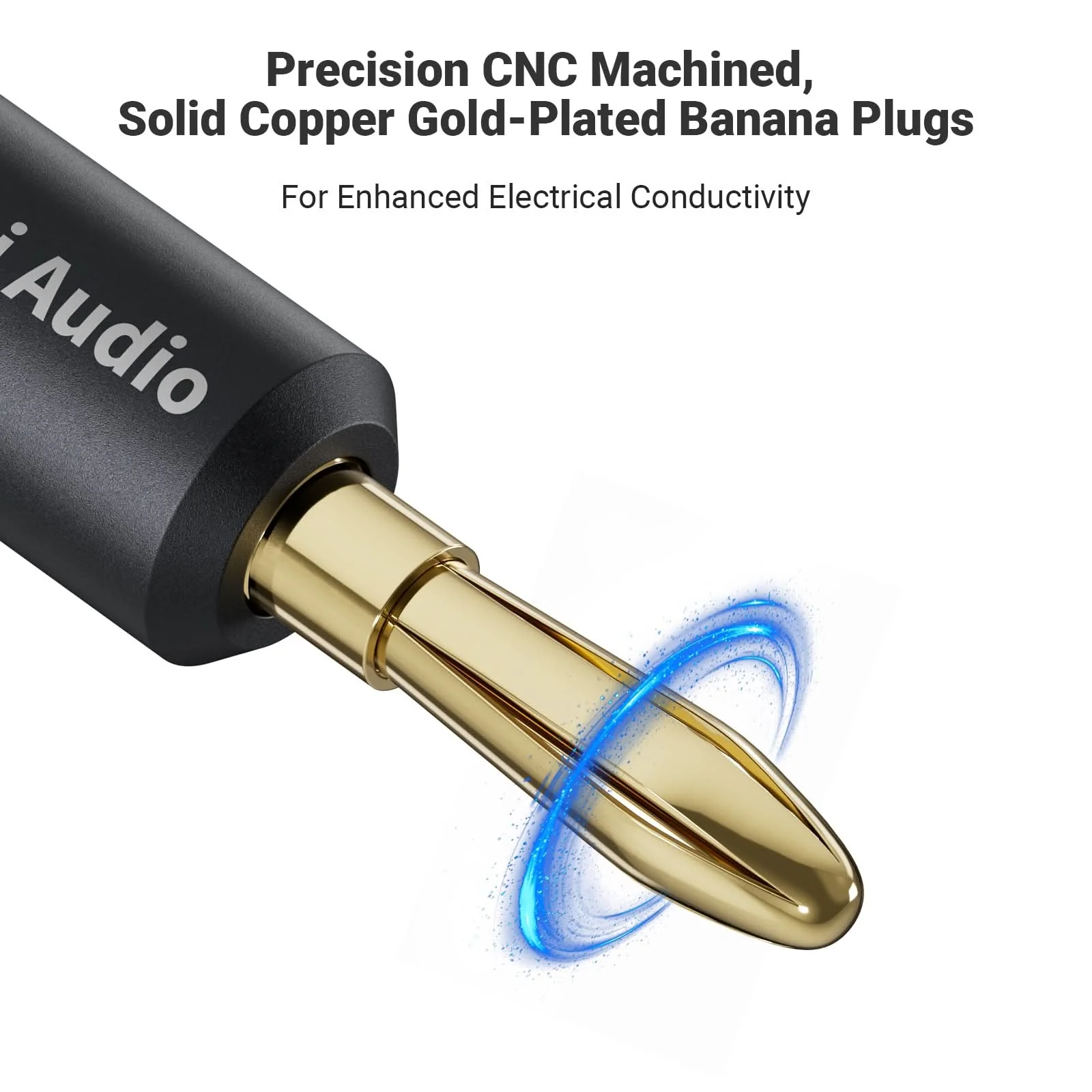 Fosi Audio Oxygen-Free Copper Speaker Cables(2 Pairs) - Image 3