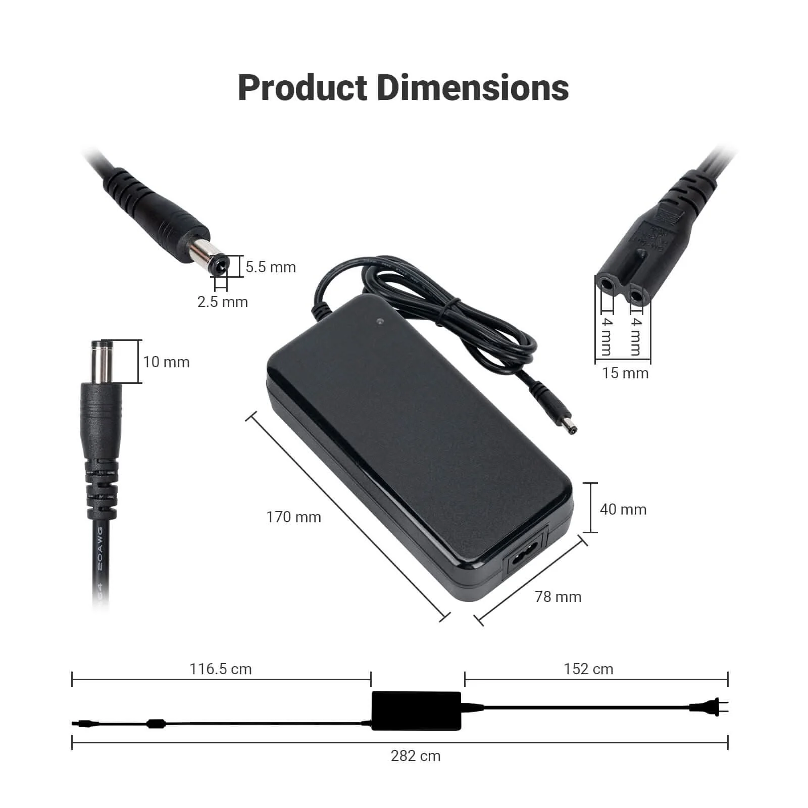 Fosi Audio 48V 5A & 10A Power Supply Unit - Image 7